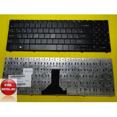 Клавиатура для ноутбука Packard Bell ML61 ML65 ETNA-GM чёрная,  с русскими буквами P/n: MP-07F36SU-9
