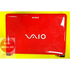 б/у Корпус для ноутбука Sony Vaio 10.1 красный,  без петель