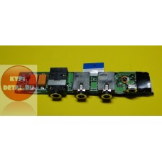 б/у Плата с разъёмами jack для HP Pavilion DV2000 p/n 554F602001G