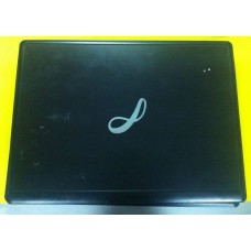 б/у Корпус для ноутбука RoverBook Pro 554, цвет чёрный,  без петель