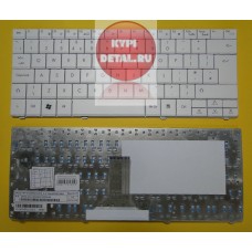 Клавиатура для ноутбука Packard Bell RS65 белая (совместима с Gateway UC78) с английскими буквами MP