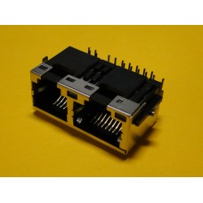 Разъем LAN RJ45 + RJ10 R1