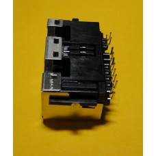 Разъем LAN RJ45 + RJ10 R1