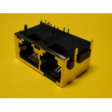 Разъем LAN RJ45 + RJ10 R2
