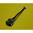 Разъем питания для ноутбука (PJ516) HP G6 (8 pins, для Intel, с кабелем)