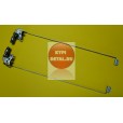 Крепление для матрицы ноутбука (петли) HP Pavilion G6-2000 FBR36006010 FBR36005010 FBR36002010 FBR36