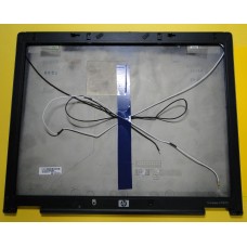б/у Корпус для ноутбука HP Compaq nc6220, серый, с царапинами, без петель, без тача