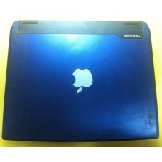 б/у Корпус для ноутбука Toshiba Satellite PSA40E синий, +тач, без петель