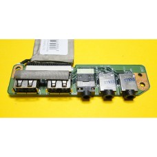 б/у Плата USB с разъемом звука для ноутбука Asus X50S X55S 14G140167210
