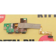 б/у Плата с USB разъемами Toshiba A300D P/N DABDA3ATB6D0