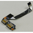 б/у USB плата для ноутбука Toshiba NB550D LS-6853P