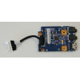 б/у USB плата для ноутбука Lenovo B570 (USB+кардридер+jack(2 разьема)+шлейф) 55.4IH02.011G