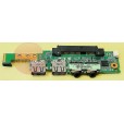 б/у Плата с аудио и USB разъемами ASUS Eee PC 1005 60-0A1BDT1000-B01