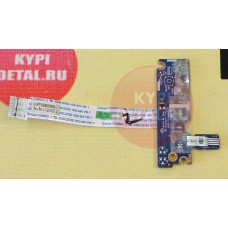 б/у Плата с кнопкой включения Packard Bell PEW96 LS-5893P + шлейф E208903-3