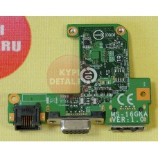 б/у Разъем (плата) LAN MSI MS-16GK MS-16GKA FX610