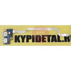 б/у Плата с USB разъемами DNS 0151279  P/N 11539242-03146 E89382 +шлейф