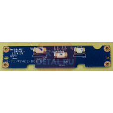 б/у Плата кнопок включения IRU W255CU P/N 6-71-W24E2-D01 GP