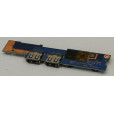 б/у Плата с USB разъёмами + кнопкой включения Samsung 535U3C p/n BA92-10598A