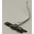 б/у Плата с USB разъемами Toshiba A100 P/N 6050A2044201