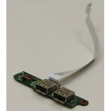 б/у Плата с USB разъемами Toshiba A100 P/N 6050A2044201