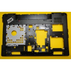 Корпус для ноутбука Lenovo G580 G585 чёрный, нижняя часть AP0N2000100 HDMI порт (поддон)