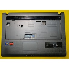 б/у Корпус для ноутбука Samsung R425 чёрный, нижняя часть + тач, BA75-01401A BA75-02421A