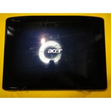 б/у Корпус для ноутбука Acer Aspire 5530, цвет синий, верхняя часть P/N AP04A000600
