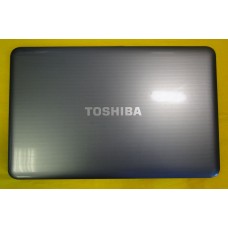 б/у Корпус для ноутбука Toshiba Satellite L850 чёрный, без петель, верхняя часть 13N0-ZWA0L01