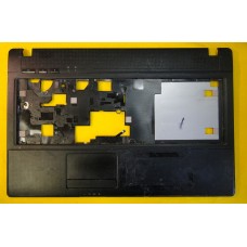 б/у Корпус для ноутбука Lenovo G565 чёрный, тач, нижняя часть AP0EZ0002001 со следами скотча