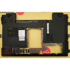 б/у Корпус для ноутбука Lenovo B570 поддон 60.4IH03.008 (треснул пластик в месте установки DVD-Rom)