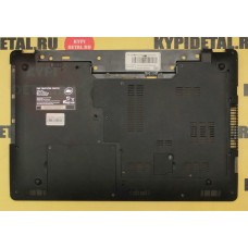 б/у Корпус для ноутбука DNS 0150166 нижняя часть с тачем, чёрный 6-39-W2531-011 6-39-W2531-021