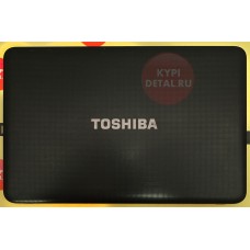 б/у Корпус для ноутбука Toshiba Satellite C850D чёрный, крышка матрицы 13N0-ZWA0P02