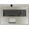 Клавиатура для ноутбука Asus X751, X751LB, X751LJ, X751MA, X751L, X751LD, X751LAV, X751M черная, с с