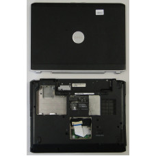 б/у Корпус для ноутбука DELL Inspiron 1520 PP22L в сборе, серо-черный