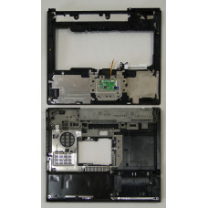 б/у Корпус для ноутбука HP Compaq nx6310 нижняя часть в сборе (поддон, палмрест+тач, панель кнопки