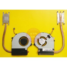 Система охлаждения для ноутбука TOSHIBA Satellite L50-B L55-B L50D-B L55T-B L55-B5267 3pin
