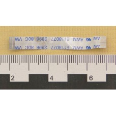 б/у Шлейф P/N E118077 2896 80C VW-1, 5см 6pin