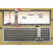 Клавиатура для ноутбука Asus G75 G75V, G75VW, G75VX черная,с рамкой, с подсветкой с русскими буквами