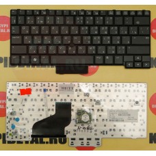 Клавиатура для ноутбука HP EliteBook 2510P 2530P 2510 2530 чёрная, с русскими буквами, P/n: OT2, AE0