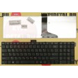 Клавиатура для ноутбука Toshiba Satellite L850 C850 L855 L855D L870 L870D чёрная, с русскими буквами