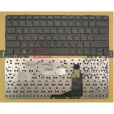 Клавиатура для ноутбука HP Pavilion Envy 13, 13-1000 13-1010er, 13-1015er чёрная, с русскими буквами