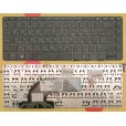 Клавиатура для ноутбука HP Probook 640 G1, 645 G1, 440 G0, 440 G1, 440 G2, 445 G1, 445 G2  чёрная, с