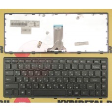 Клавиатура для ноутбука Lenovo G400 G400S G405S S410P G410S  чёрная, с русскими буквами V-142920AS1,