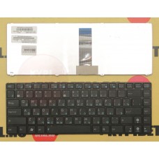 б/у Клавиатура для ноутбука Asus UL20 чёрная, с русскими буквами 04GNUP2KRU10-3 9J.N2K82.B0R NSK-UJB