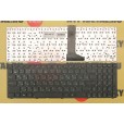 Клавиатура для ноутбука Asus U53 U52, U53F, U53J, U53JC, U53S, U53SD, U56 чёрная с русскими буквами