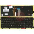 Клавиатура для ноутбука Lenovo Y500, Y510p, Y590 черная, с рамкой, с подсветкой с русскими буквами 2