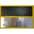 Клавиатура для ноутбука Lenovo Y570 Y570A чёрная, с русскими буквами P/n: Y570-RU, MP-10K5, 25011789