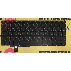 Клавиатура Apple MacBook Pro A1297 17" большой Enter, чёрная, с русскими буквами