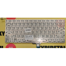 Клавиатура Apple MacBook Pro A1278 13" плоский Enter, чёрная, с русскими буквами