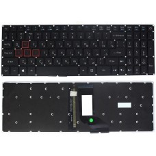 Клавиатура для ноутбука Acer Aspire VX5-591G, VX5-591, VX15, VN7-593, G9-591G AN515-52 с подсветкой